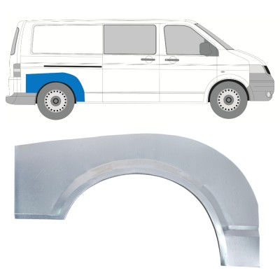 Pannello di riparazione parafango posteriore per Volkswagen Transporter T5 2003-2015 / Destra 16370