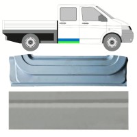 Lamiera di riparazione interno ed esterno porta posteriore per Volkswagen Transporter T5 2003-2015 / Destra / Set 16876