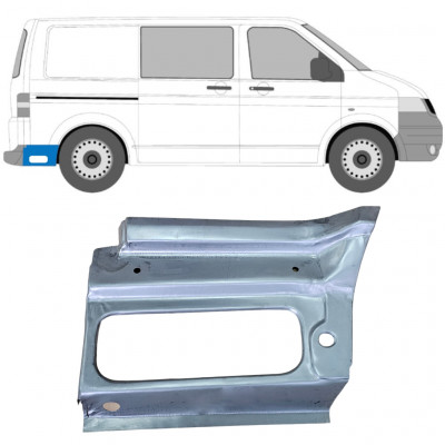 VOLKSWAGEN TRANSPORTER T5 2003-2009 PANNELLO DI RIPARAZIONE DELL\'ALA POSTERIORE  / DESTRA