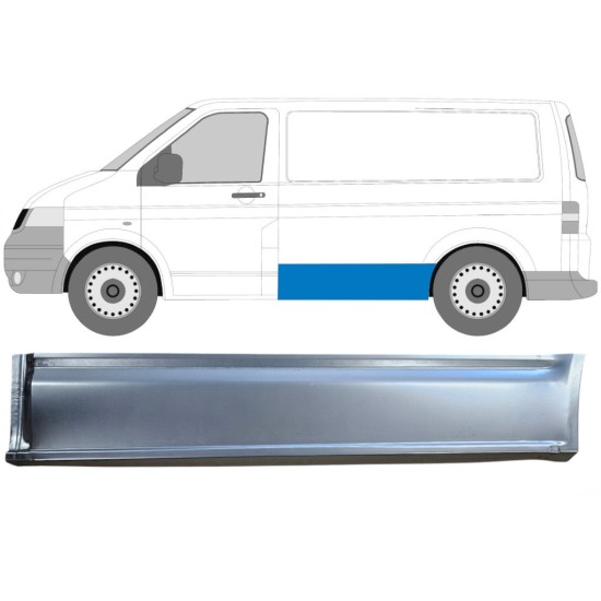 Pannello di riparazione pannello laterale per Volkswagen Transporter T5 2003-2015 / Sinistra 16917