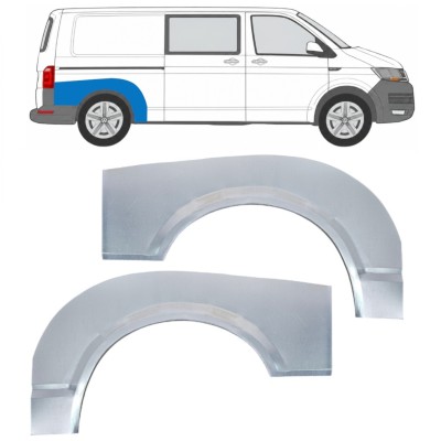 Pannello di riparazione parafango posteriore per Volkswagen Transporter T6 2015-2024 / Sinistra+Destra 17145
