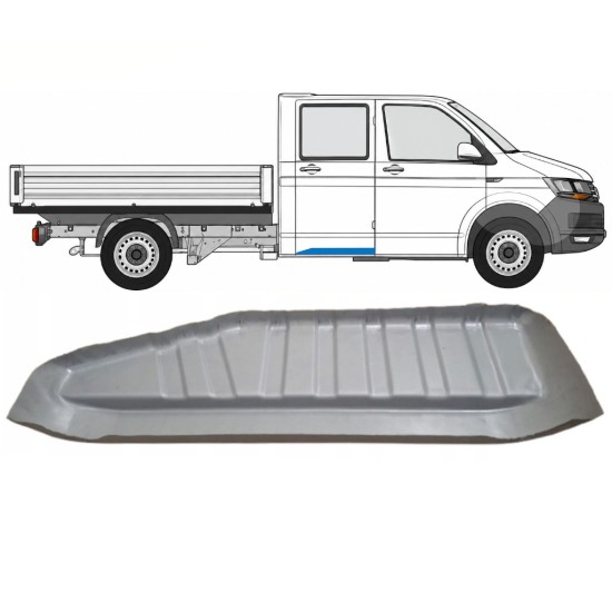 Lamierato riparazione gradino per Volkswagen Transporter T6 2015-2024 / Destra 17154