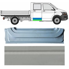 Lamiera di riparazione interno ed esterno porta posteriore per Volkswagen Transporter T6 2015-2024 / Destra 17160