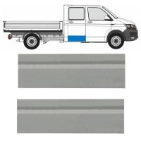 Pannello di riparazione porta posteriore esterno per Volkswagen Transporter T6 2015-2024 / Sinistra = Destra (simmetrico) 17126