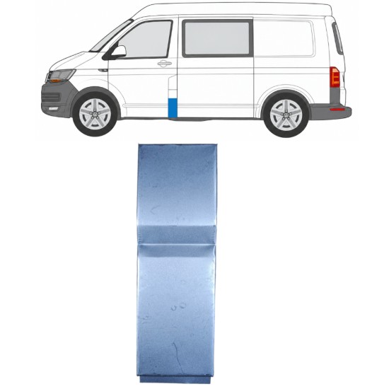 Pannello di riparazione del montante per Volkswagen Transporter T6 2015-2024 / Sinistra 17195