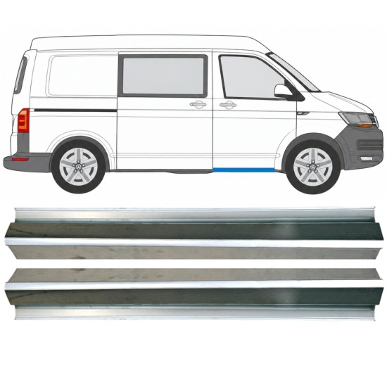 Pannello di riparazione davanzale della porta anteriore per Volkswagen Transporter T6 2015-2024 / Sinistra = Destra (simmetrico) 17130