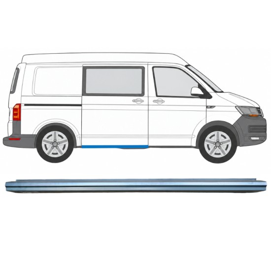 Pannello di riparazione sottoporta porta scorrevole per Volkswagen Transporter T6 2015-2024 / Destra 17141