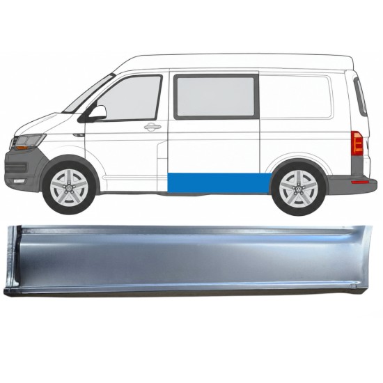 Pannello di riparazione pannello laterale per Volkswagen Transporter T6 2015-2024 / Sinistra 17176