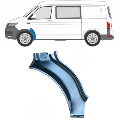 Pannello di riparazione parafango anteriore per Volkswagen Transporter T6 2015-2024 / Sinistra 17187