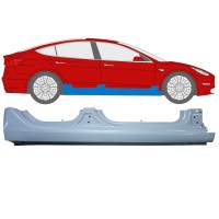 Sottoporta Lamiera Completo per Tesla Model 3 2017-2023 / Destra 17286