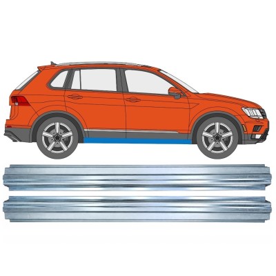 Pannello di riparazione sottoporta lamiera per Volkswagen Tiguan 2016-2024 / Sinistra+Destra / Set 17219