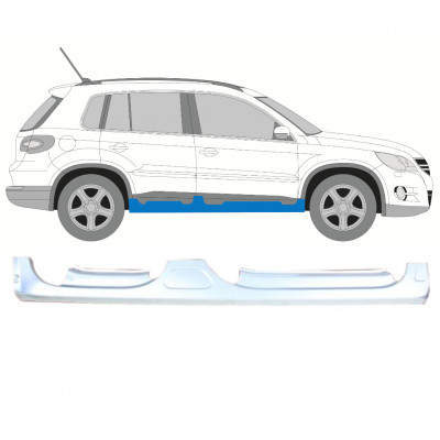 VOLKSWAGEN TIGUAN 2007-2016 PANNELLO DI RIPARAZIONE DELLA SOGLIA / DESTRA