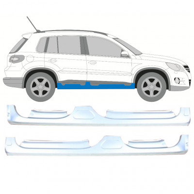 VOLKSWAGEN TIGUAN 2007-2016 PANNELLO DI RIPARAZIONE DELLA SOGLIA / SET