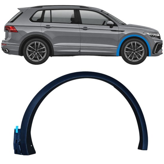 Modanatura parafango anteriore per Volkswagen Tiguan 2020-2024 R-Line / Destra 17063