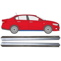 Pannello di riparazione sottoporta inferiore per Fiat Tipo 2016- / Sinistra+Destra / Set 14974