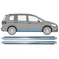 Pannello di riparazione sottoporta lamiera per Volkswagen Touran 2015- / Sinistra = Destra (simmetrico) / Set 10660
