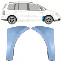 Pannello di riparazione parafango anteriore per VW Touran 2003-2015 / Sinistra+Destra / Set 9737