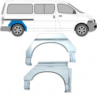 Pannello di riparazione parafango posteriore per Toyota Hiace 1995-2006 / Sinistra+Destra / Set 10028