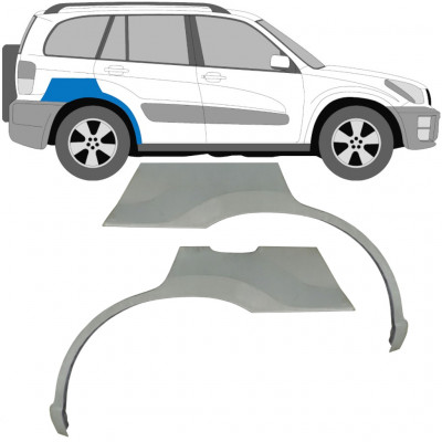 TOYOTA RAV4 2000-2005 PASSARUOTA POSTERIORE / SET