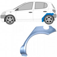 Pannello di riparazione parafango posteriore per Toyota Yaris 1999-2006 / Sinistra 6219