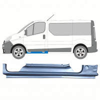 Pannello di riparazione sottoporta lamiera per Renault Trafic Opel Vivaro 2001-2014 / Sinistra 8575