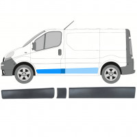 Set di modanature laterali per Renault Trafic Opel Vivaro Primastar 2001-2014 / SWB / Sinistra /  8570