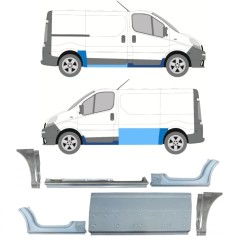 Set di pannelli di riparazione per Nissan Primastar 2001-2014 16775
