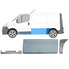 Set di pannelli di riparazione per Nissan Primastar 2001-2014 / Sinistra 16767