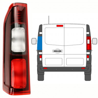 RENAULT TRAFIC 2014- POSTERIORE LAMPADA / SINISTRA