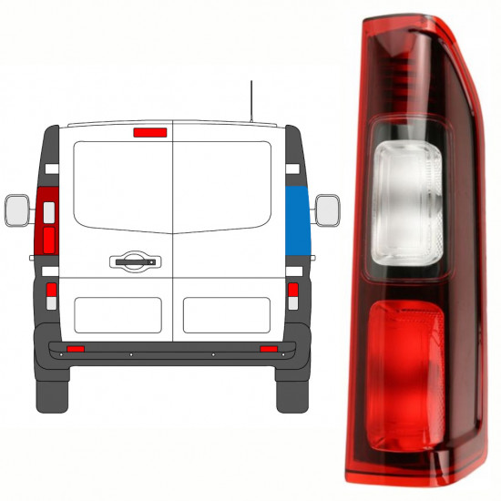 Fanale posteriore per Renault Trafic 2014- / Destra 8433