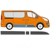 Modanatura laterale per Renault Trafic 2014- / SWB / Destra / Set 11256