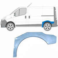 Pannello di riparazione parafango posteriore per Opel Vivaro Renault Trafic 2001- / Sinistra 8824