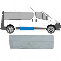 Pannello di riparazione porta scorrevole esterno per Opel Vivaro / R Trafic 2001- / Destra 6929