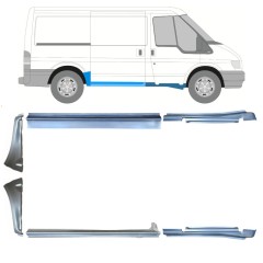 Set di pannelli di riparazione per Ford Transit 2000-2013 / Sinistra+Destra / 15021
