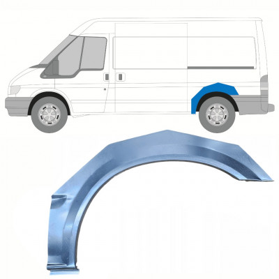 Pannello di riparazione parafango posteriore per Ford Transit 2000-2013 / Sinistra 9139