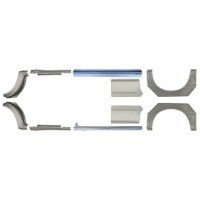 Pannello di riparazione sottoporta e parafango posteriore per Ford Transit 2000-2013 / Set 12678
