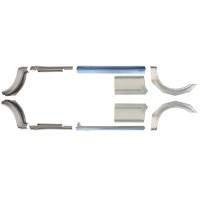 Pannello di riparazione sottoporta e parafango posteriore per Ford Transit 2000-2013 / Set 12677