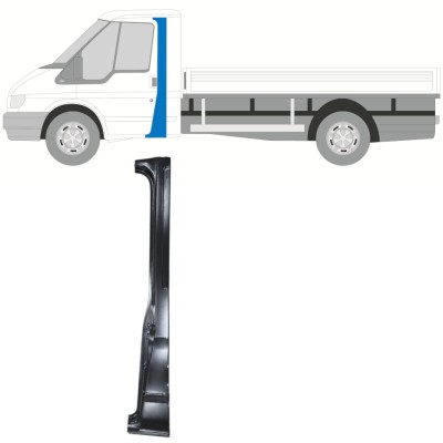Pannello di riparazione del montante per Ford Transit 2000-2013 / Sinistra / Cabina singola 14899