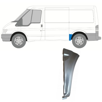 Pannello di riparazione parafango posteriore per Ford Transit 2000-2013 / Sinistra 14999