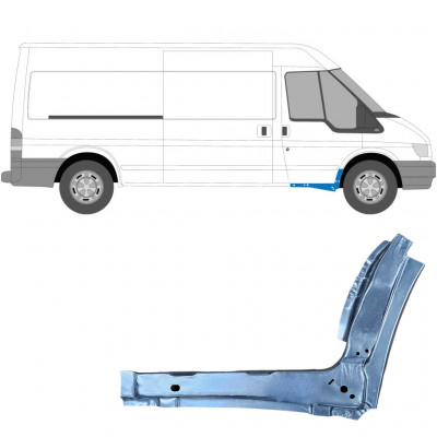 Sottoporta interno per Ford Transit 2000-2013 / Destra 11907