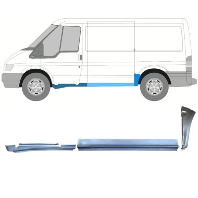 Set di pannelli di riparazione per Ford Transit 2000-2013 / Sinistra / 15020