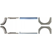 Pannello di riparazione sottoporta e parafango posteriore per Ford Transit 2000-2013 / Set 12675