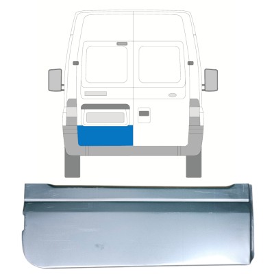 Pannello di riparazione porta posteriore per Ford Transit 2000-2013 / Sinistra 14533