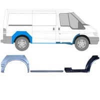 Set di pannelli di riparazione per Ford Transit 2000-2013 / Destra / 15022 Set di pannelli di riparazione per Ford Transit 2000-2013 / Destra / 15022