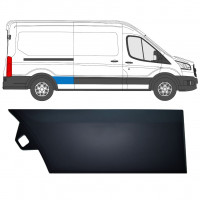 Modanatura laterale parafango posteriore per Ford Transit 2014-  / LWB / Destra 11686