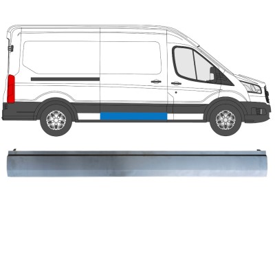 Pannello di riparazione porta scorrevole per Ford Transit 2014- / Destra 14920