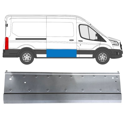 Pannello di riparazione porta scorrevole per Ford Transit 2014- / Destra 14919