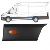 Modanatura laterale parafango posteriore per Ford Transit 2014-  / LWB / Sinistra 11724