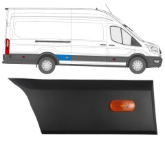 Modanatura laterale parafango posteriore per Ford Transit 2014- / Destra / Set 11723