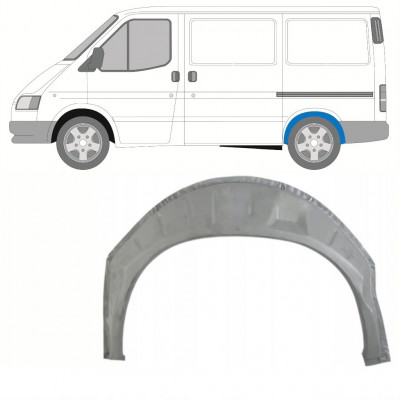 Pannello di riparazione arco ruota posteriore interno per Ford Transit 1991-2000 / SWB / Sinistra 8820